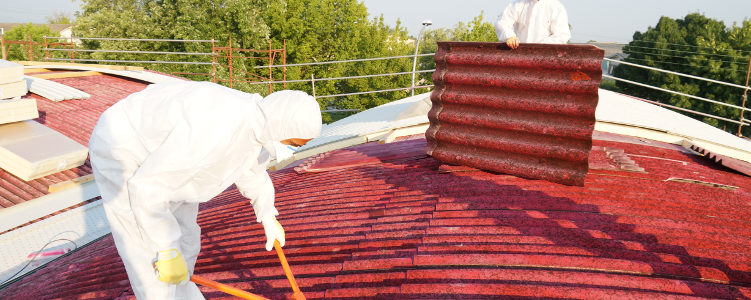 asbestos garage roof