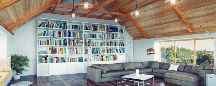 loft conversion storage books