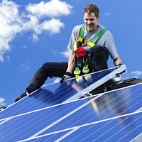 Commercial solar panels
