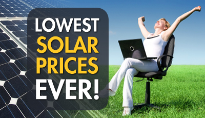 Solar panels now at their lowest price ever