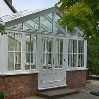 Your conservatory and the dwarf wall