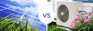 Solar vs Heat pumps