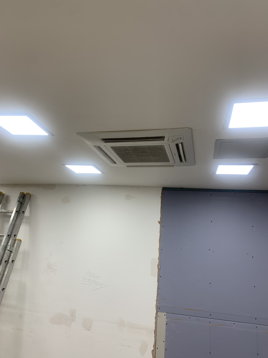 Relocation of two AC units in office on Green Lanes, London