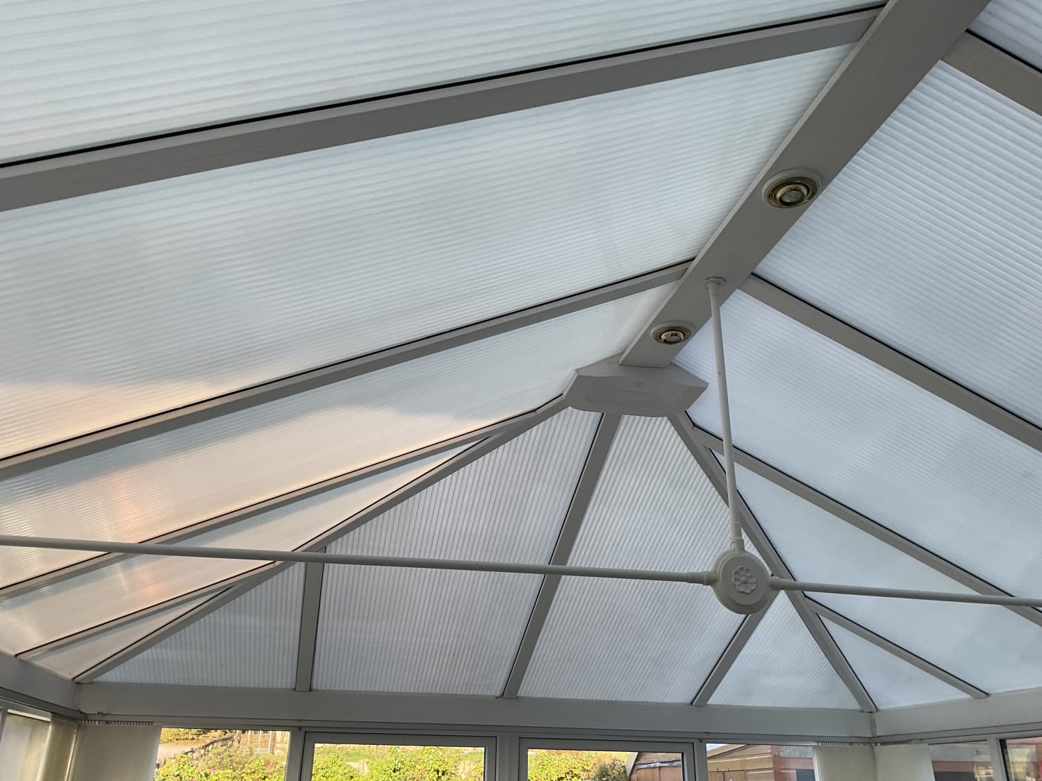 Upgrading insulation and roof in a conservatory in Dumfries