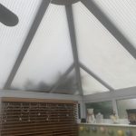 Fixing leaks in polycarbonate conservatory roof in Leicester