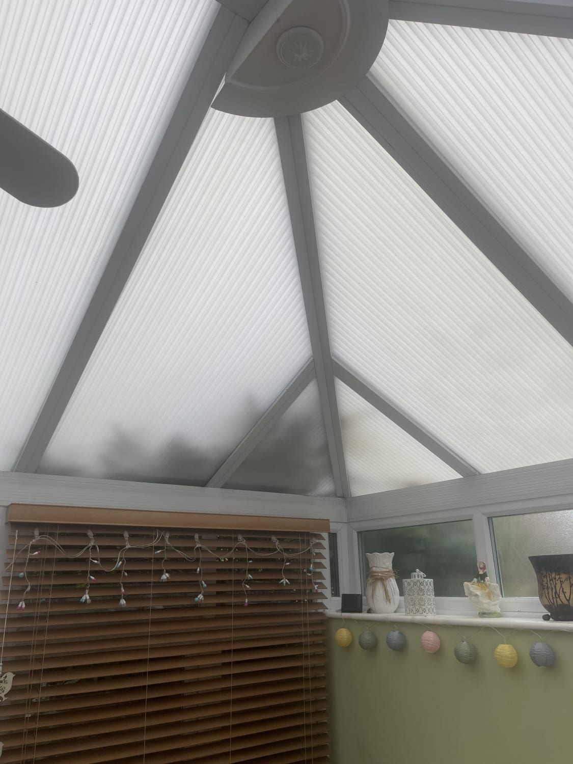 Fixing leaks in polycarbonate conservatory roof in Leicester