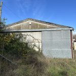Chrysotile asbestos roofing sheet removal from large shed in West Newton, Bridgwater