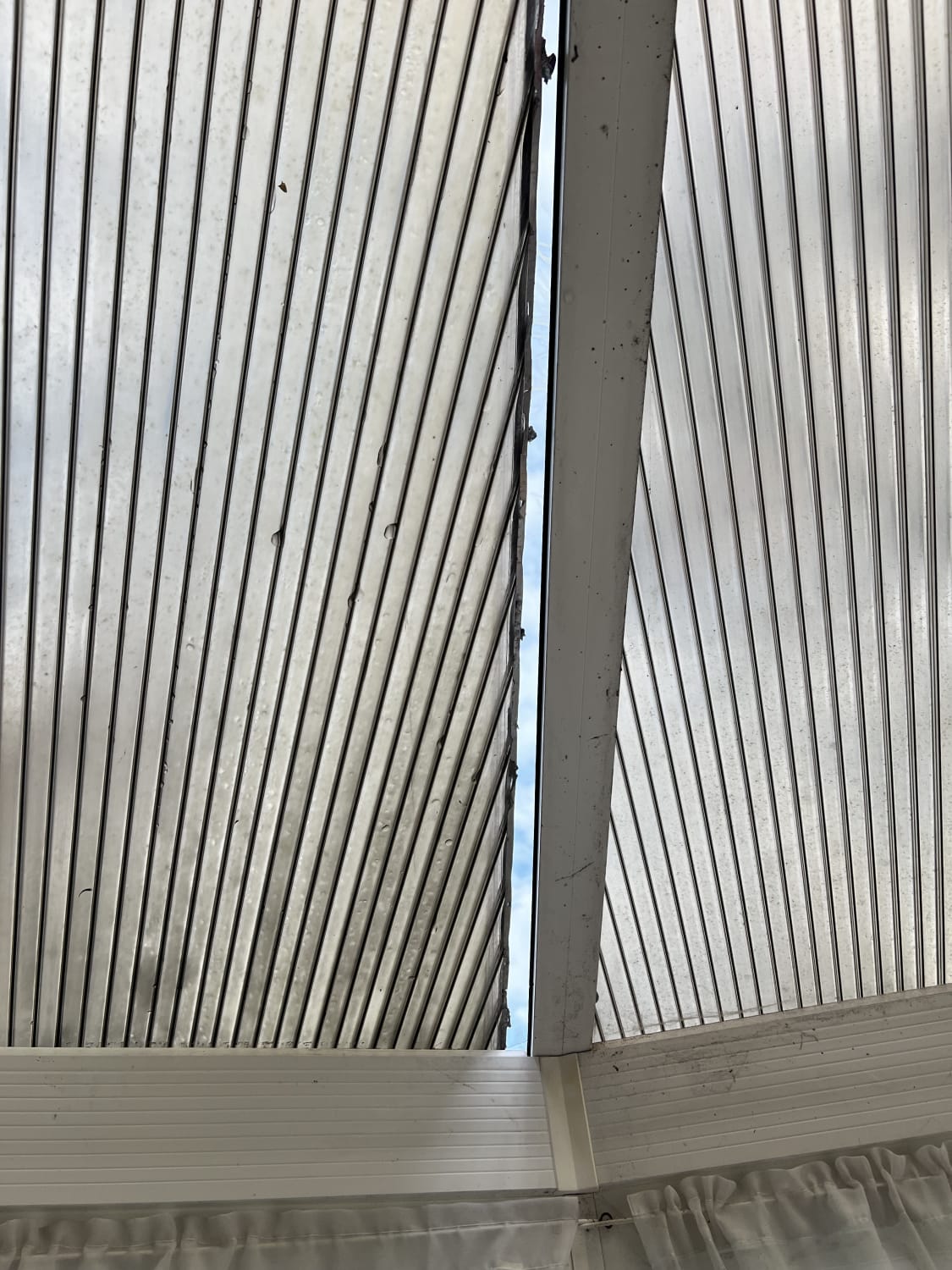 Loose polycarbonate roof panels repair in South Chailey, Lewes