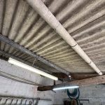 Chrysotile asbestos removal from shed roof in Bridgwater