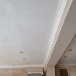 Chrysotile asbestos textured coating removal in kitchen ceiling, Abingdon