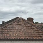 Broken roof tiles and leak repairs for a terrace property in Bristol