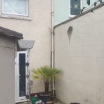 Replacing a damaged cast iron downpipe with uPVC in Bristol