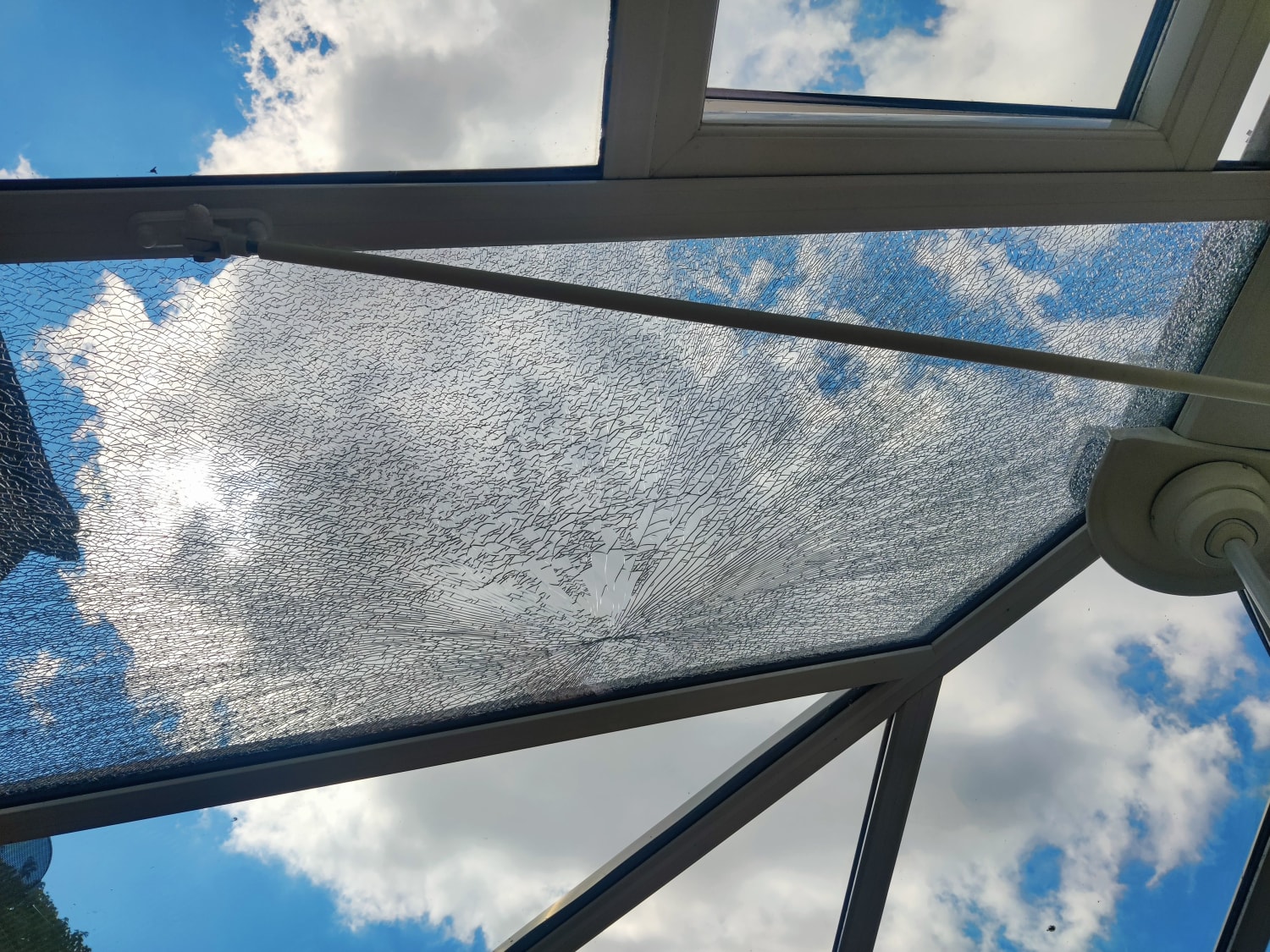 Double glazed conservatory roof panel replacement in Harrow