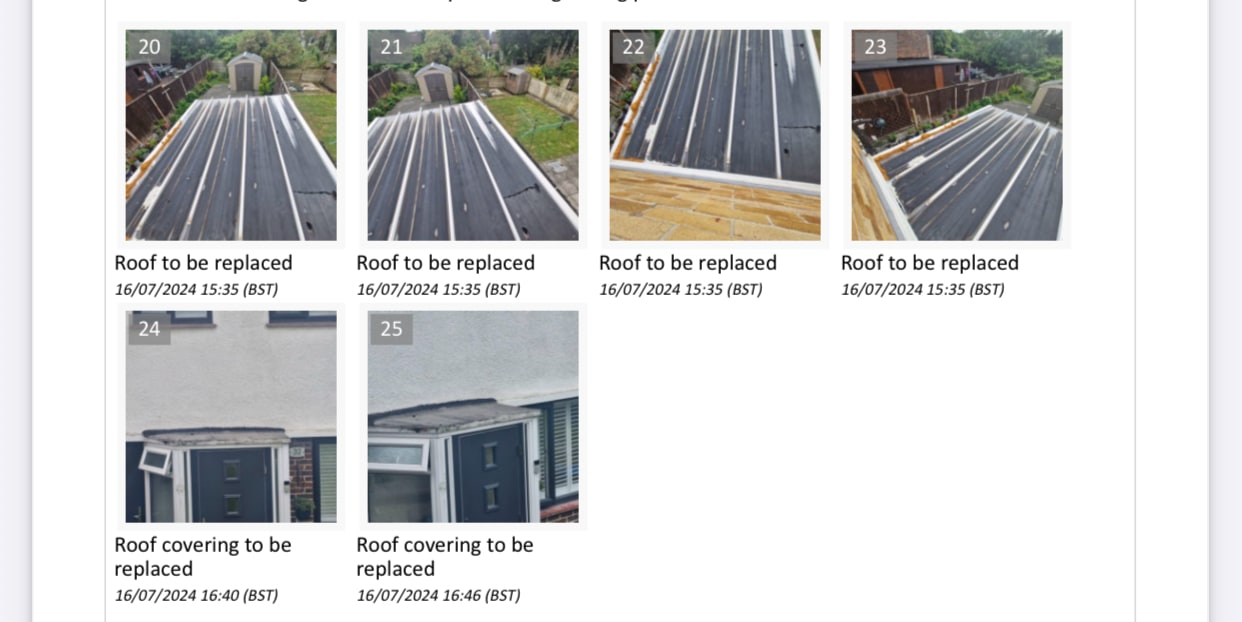 UPVC conservatory roof replacement and felt porch repair in London SE19