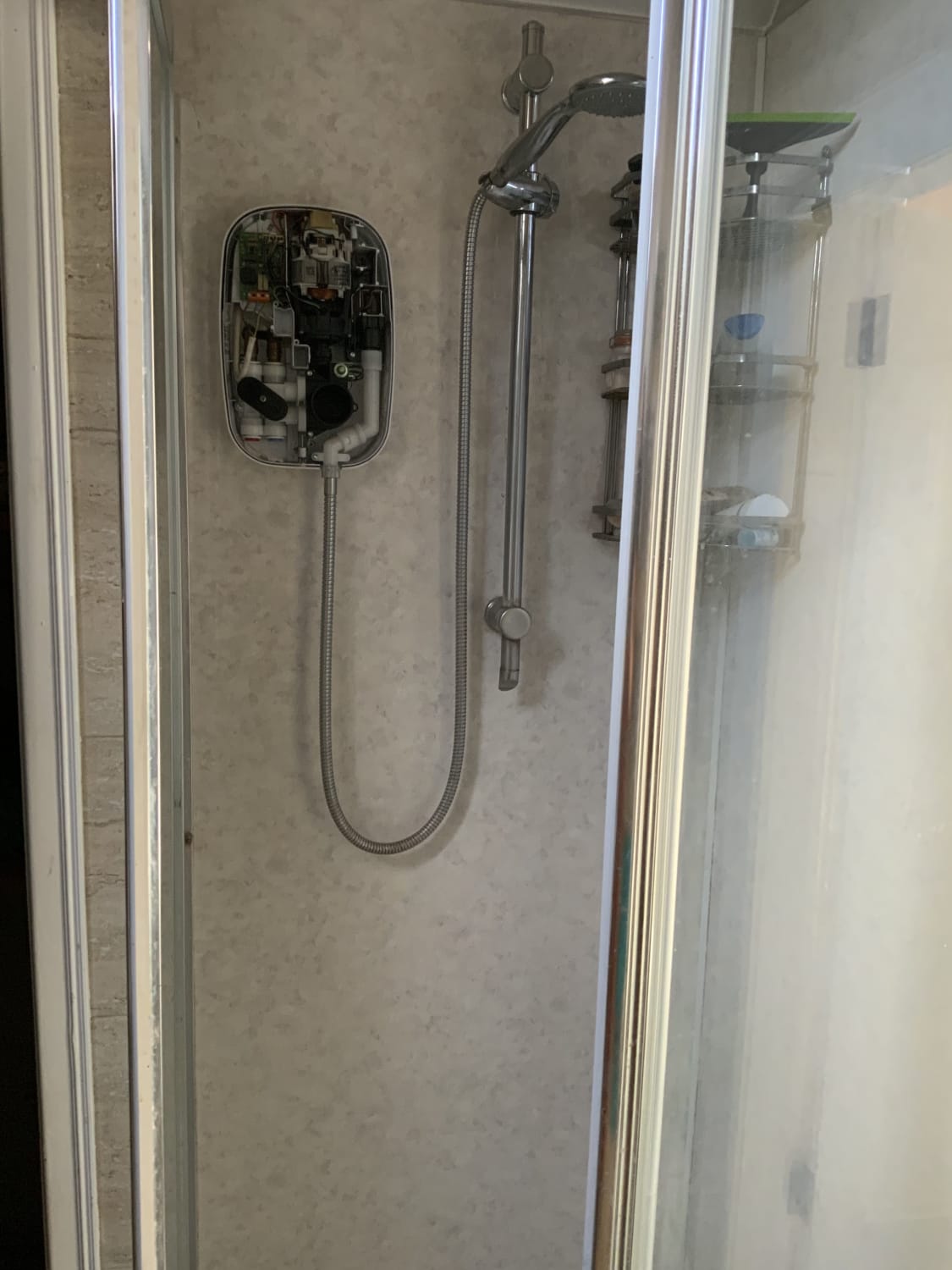 Electric shower supply and fitting in Hawick