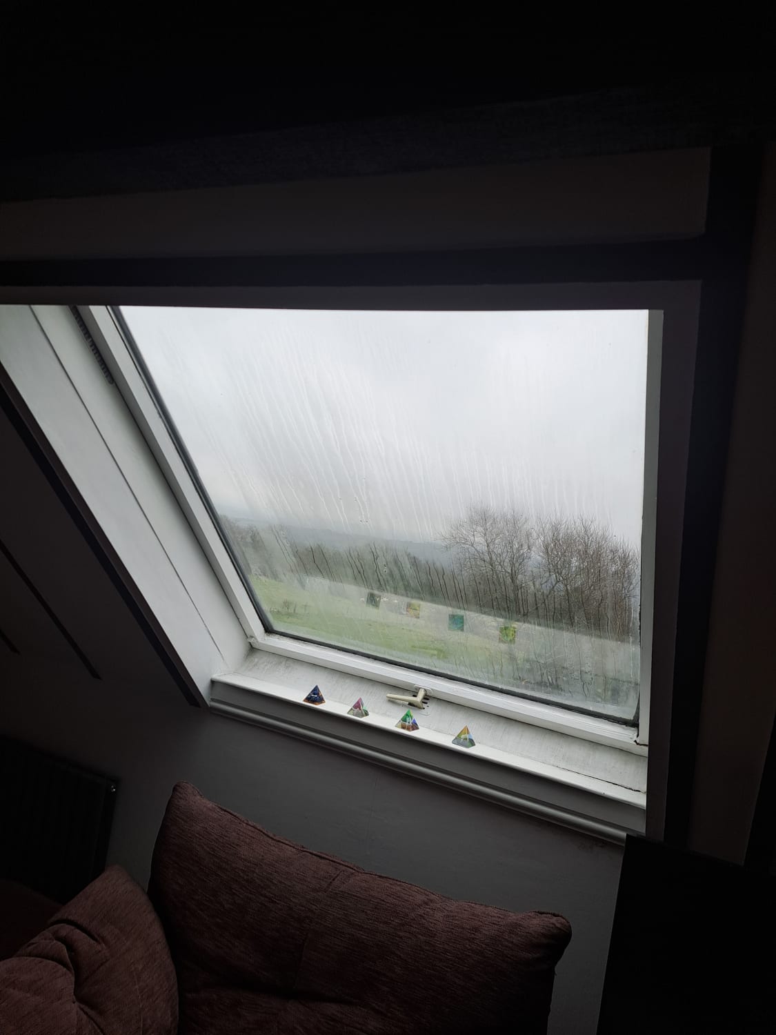 Replacement of misted UPVC Velux roof window in Maesymeillion Llandysul