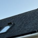 Storm damaged ridge tiles and shingles in Castle Douglas