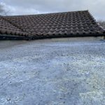 Leaking flat roof repair for extension in Wirral